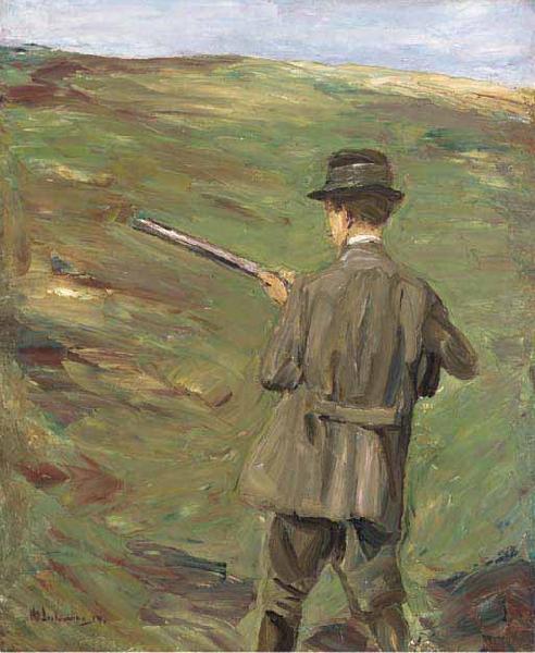 Max Liebermann Hunter in the dunes oil painting image